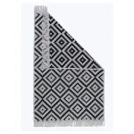 Коврик Kilim GOLD 60x120 ЧЕРНО-СЕРЫЙ, Турция U59631