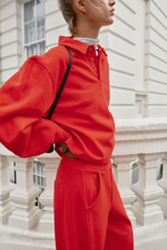ТОЛСТОВКА С ОТЛОЖНЫМ ВОРОТНИКОМ — ZARA