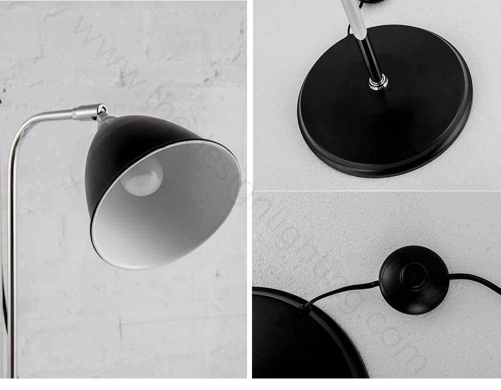 Floor design lamp  Bestlite BL1 by Gubi (Black)