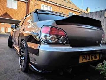 Спойлер Rocket Bunny (Ducktail) Subaru Impreza GDB №2
