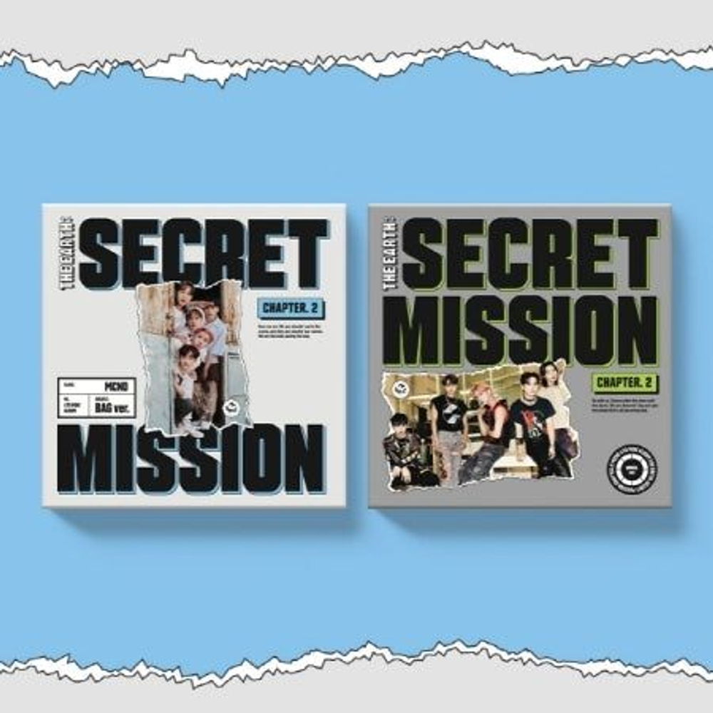 Альбом MCND - THE EARTH : SECRET MISSION Chapter.2 4th Mini Album 2 Version SET
