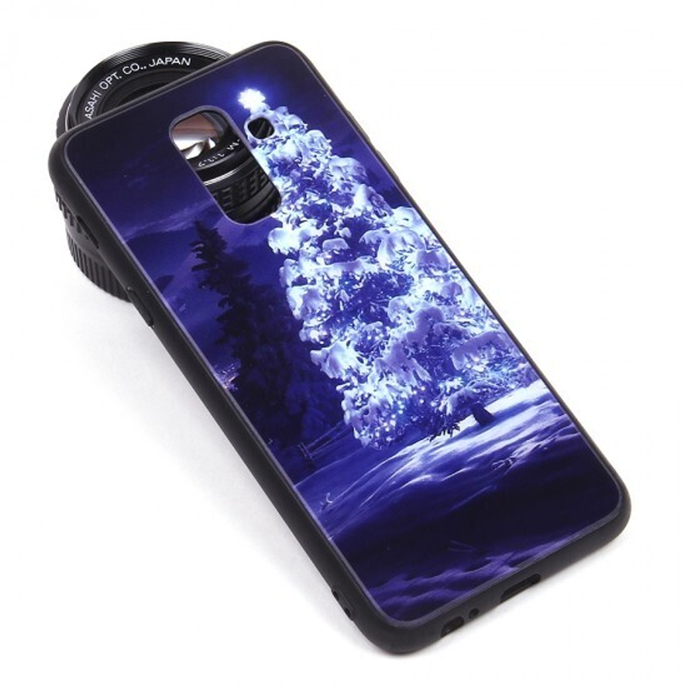 Глянцевый чехол для Samsung Galaxy J8 (2018), 010687