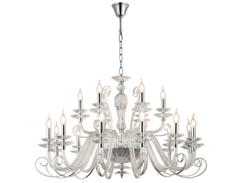 Подвесная люстра Newport ANNABELLE 8576+12/C chrome, М0070815