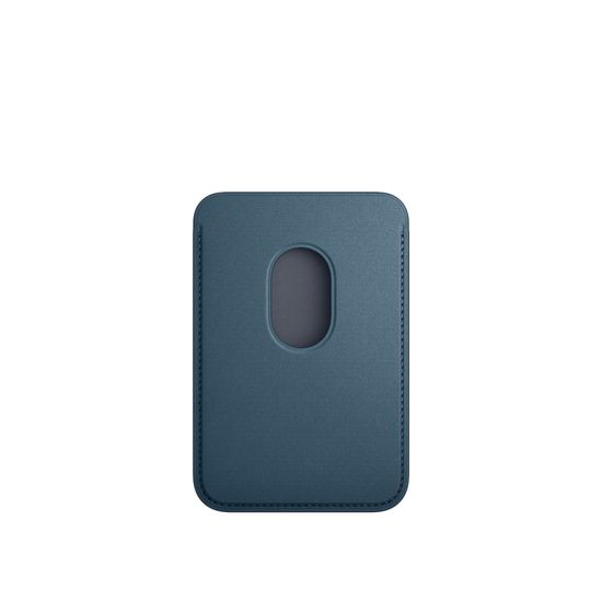 Чехол - бумажник Аpple iPhone FineWoven Wallet with MagSafe Pacific Blue ( Синий)