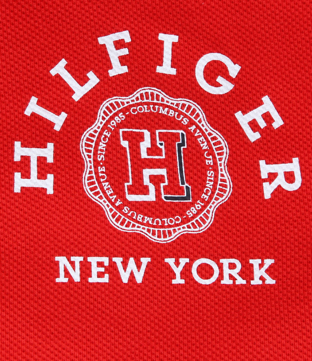 Поло Tommy Hilfiger - красный(KB0KB08801)