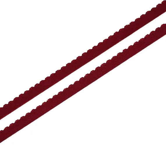 Резинка отделочная бордо 10 мм (цв. 1586), 641/10