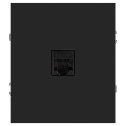 Розетка ЭРА Arktik 16-3107-05 информационная RJ45 антрацит | Эра Arktik