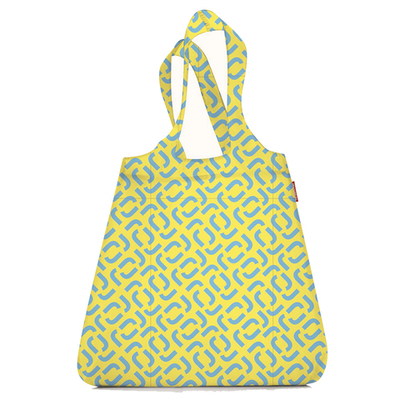 Сумка складная mini maxi shopper signature lemon