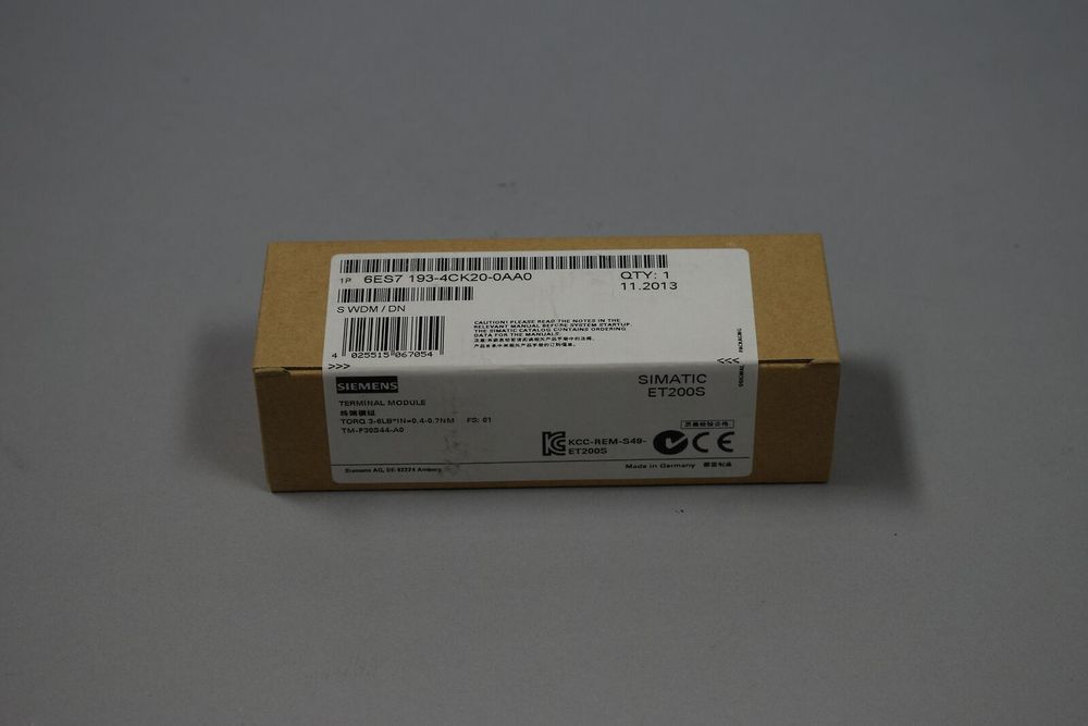 SIEMENS 6ES7193-4CK20-0AA0 SIEMENS 6ES7193-4CK20-0AA0