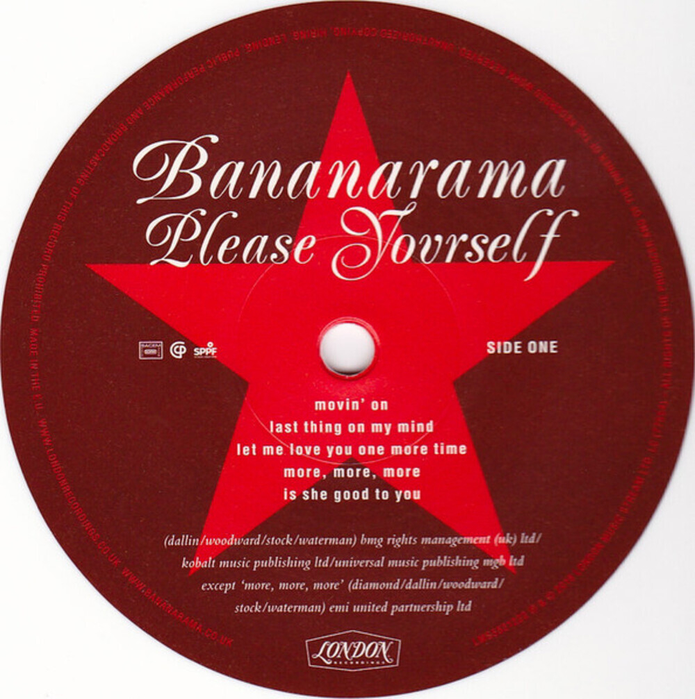 Bananarama / Please Yourself (Limited Edition)(Coloured Vinyl)(LP+CD)