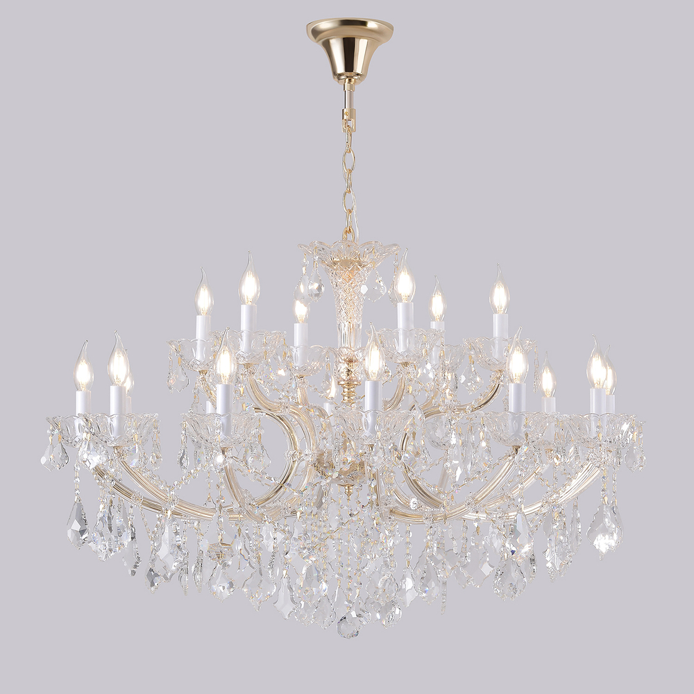 Люстра Crystal Lux CRISTELLE SP12+6 GOLD
