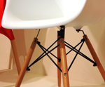 Стул eames dar effel белый