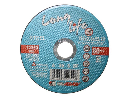 Круг отрезной 115х1,6x22,2 мм для металла Long Life LUGAABRASIV