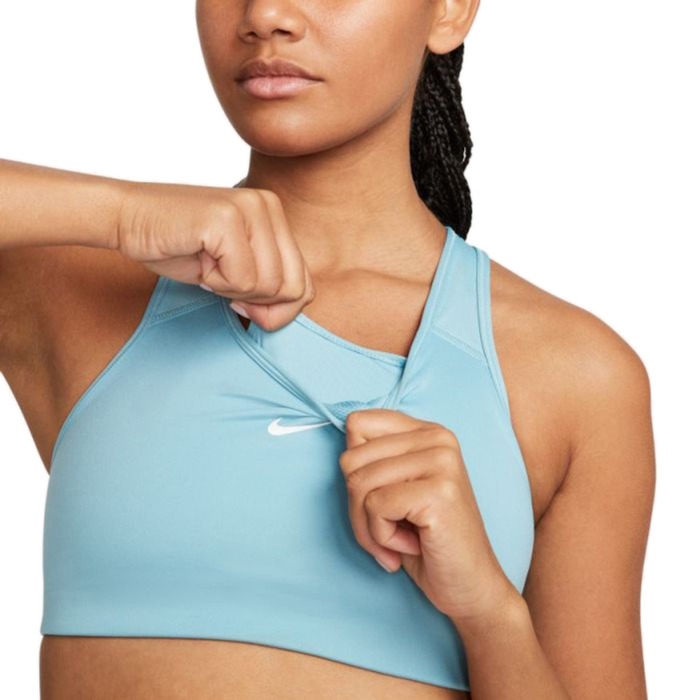ТОП теннисный Nike Swoosh Bra Pad W - worn blue/white