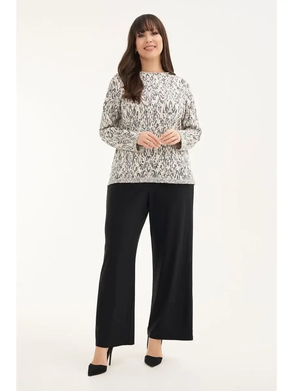 Туника джемпер plus size
