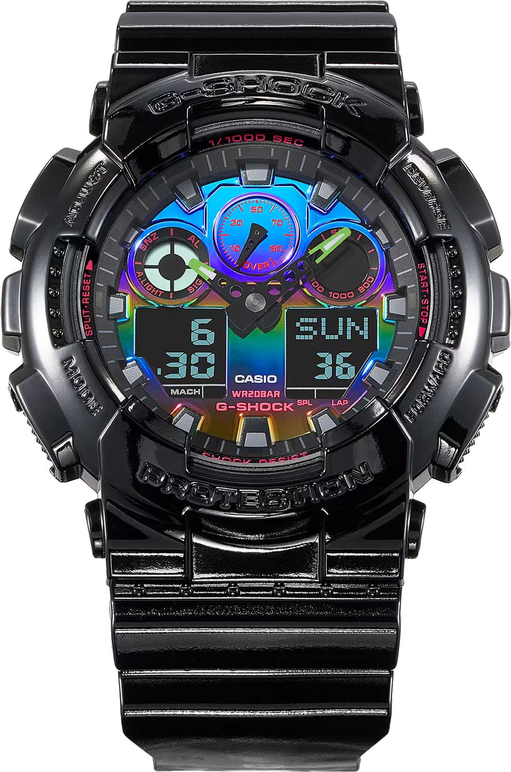 Часы Casio GA-100RGB-1A