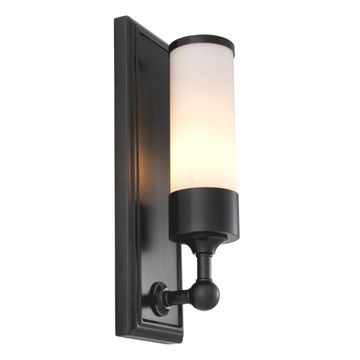 Eichholtz Wall Lamp Valentine, Bronze Finish / Frosted Glass