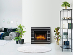 Портал Firelight Moderno 30 шпон чёрный дуб