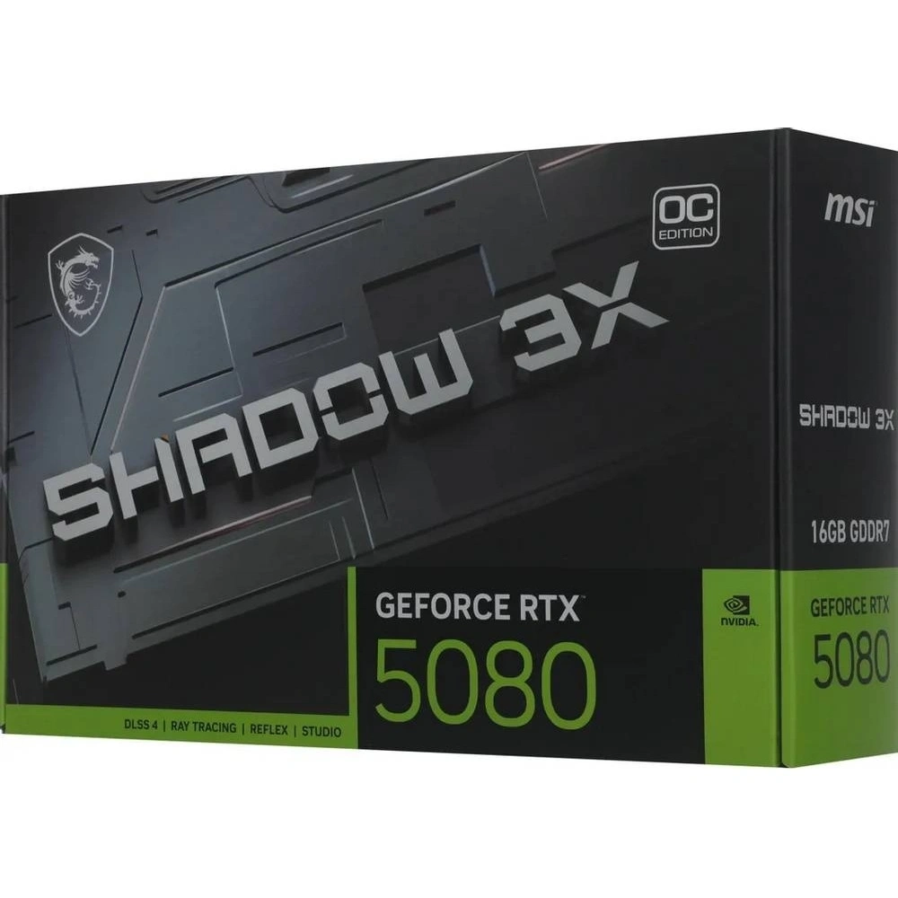 Видеокарта MSI RTX 5080 16G SHADOW 3X OC