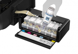 Принтер струйный EPSON L810 цветной, цвет:  черный (c11ce32402)