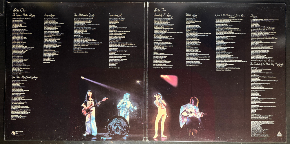 Queen - A Day At The Races (Англия 1976г.)
