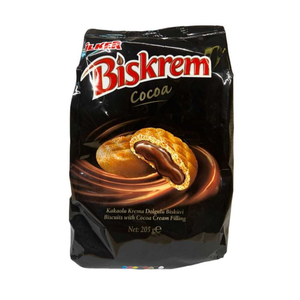Печенье Ulker Biskrem с какао-кремом, 205 г