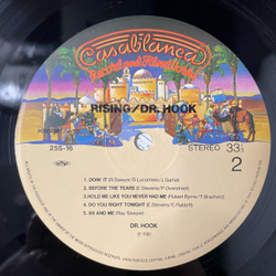 Винтажная виниловая пластинка LP Dr Hook Rising (Япония 1980) (Оби)