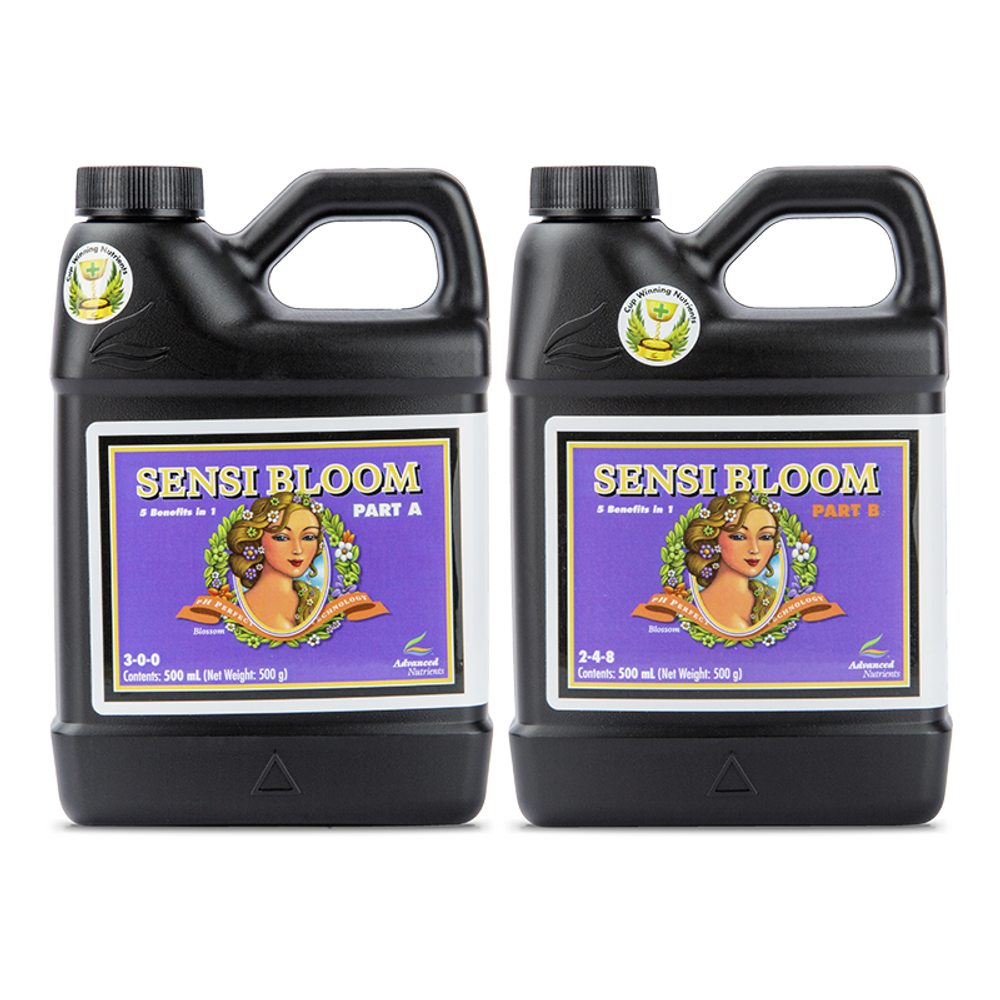 pH Perfect Sensi Bloom Parts A & B Advanced Nutrients 0,5 л Удобрения