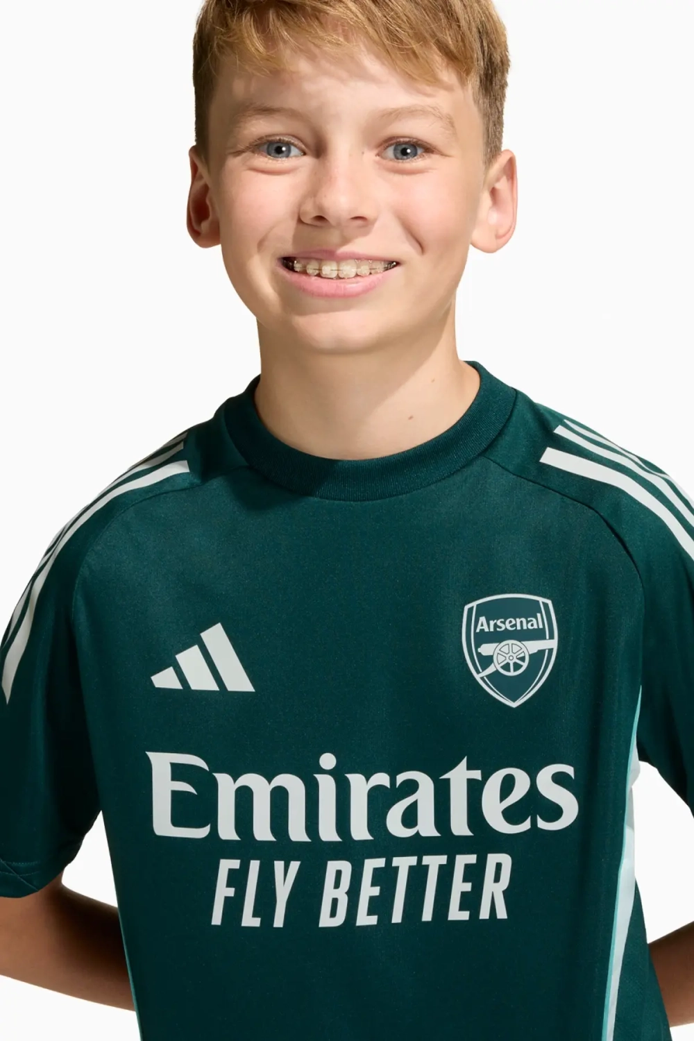Футболка adidas Arsenal FC 25/26 Competition Training Junior - зеленый
