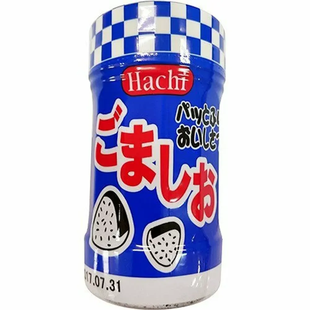 Приправа с солью и черным кунжутом Hachi, пл/банка 45 гр