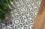 Smile Tile Эклектика Пальмира Зеленый 20x20