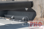 Багажник экспедиционный (платформа) алюминиевый 1150x2080 мм для Mitsubishi Pajero IV (с крепежом) РИФ