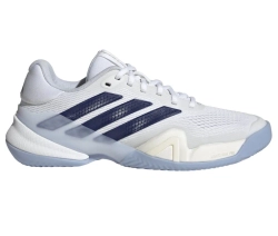 Женские теннисные кроссовки Adidas Barricade 14 W CL - cloud white/cyber metallic/dark blue