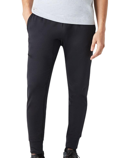 Мужские теннисные штаны Lacoste Sport Two-Ply Trackpants - black