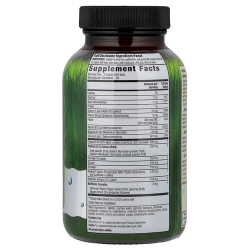 Irwin Naturals, Milk ThistleTriple-Detox™, 60 желатиновых капсул