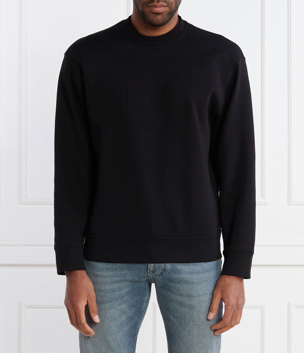 Худи Emporio Armani - черный(3D1MDX 1JHSZ)