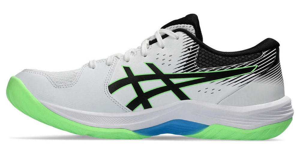 Мужские кроссовки для бадминтона/сквоша Asics Beyond FF — white/lime burst