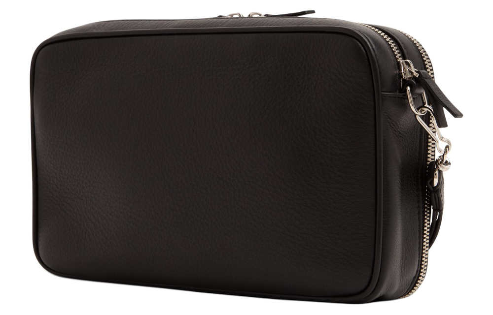 Balenciaga Leather Handbag Clutch Men"s Black
