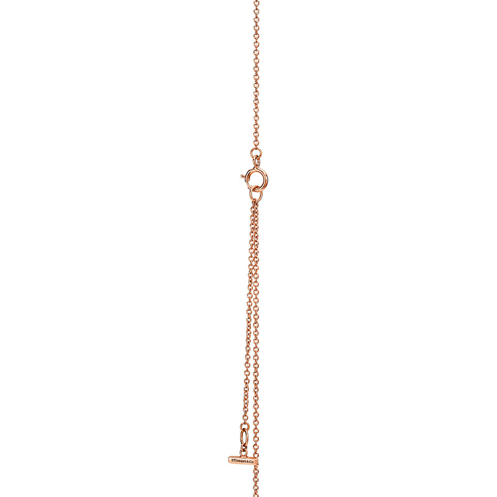 Подвеска из розового золота с бирюзой и бриллиантами, Tiffany 💠