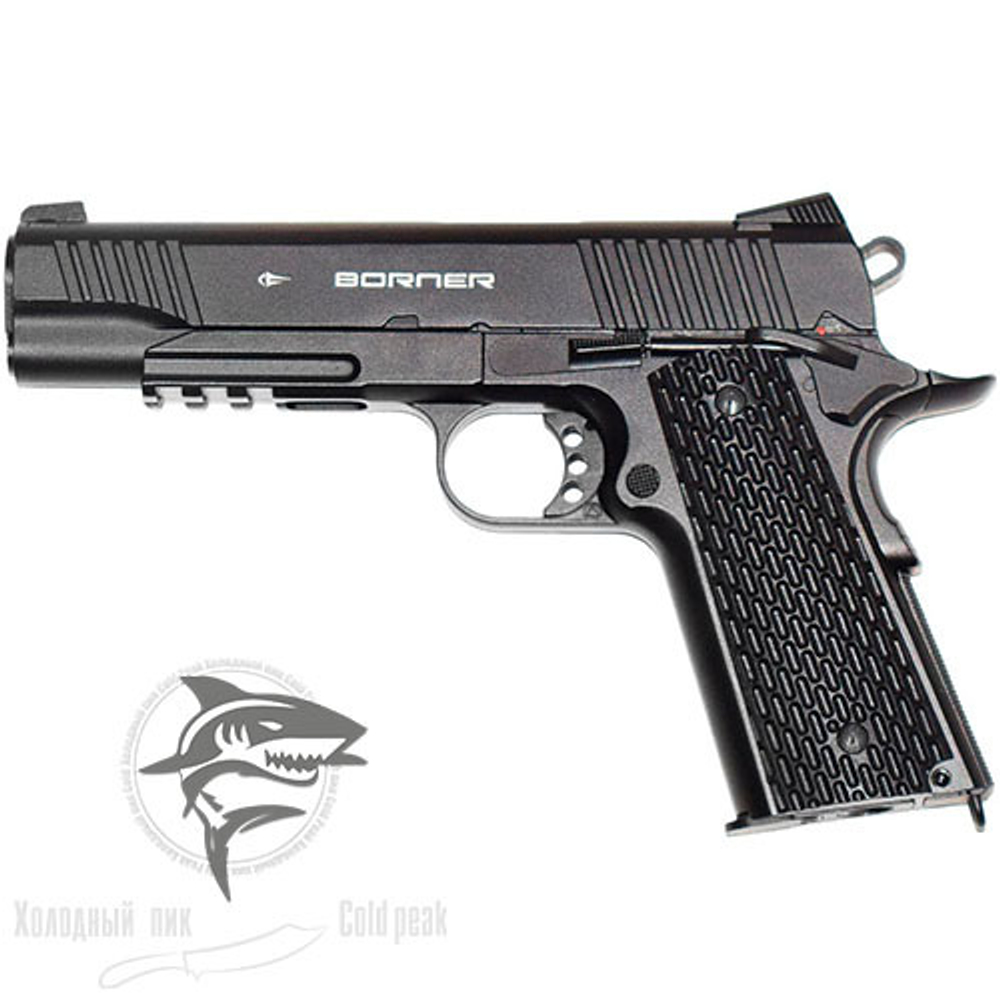 Пневматический пистолет Borner KMB 77 «Кольт 1911»