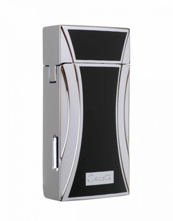Зажигалка Caseti сигарная турбо, черная, с гильотиной CA285-1