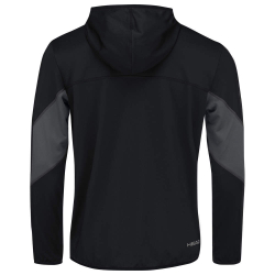 Мужская теннисная кофта Head Club 22 Tech Hoodie M - черный