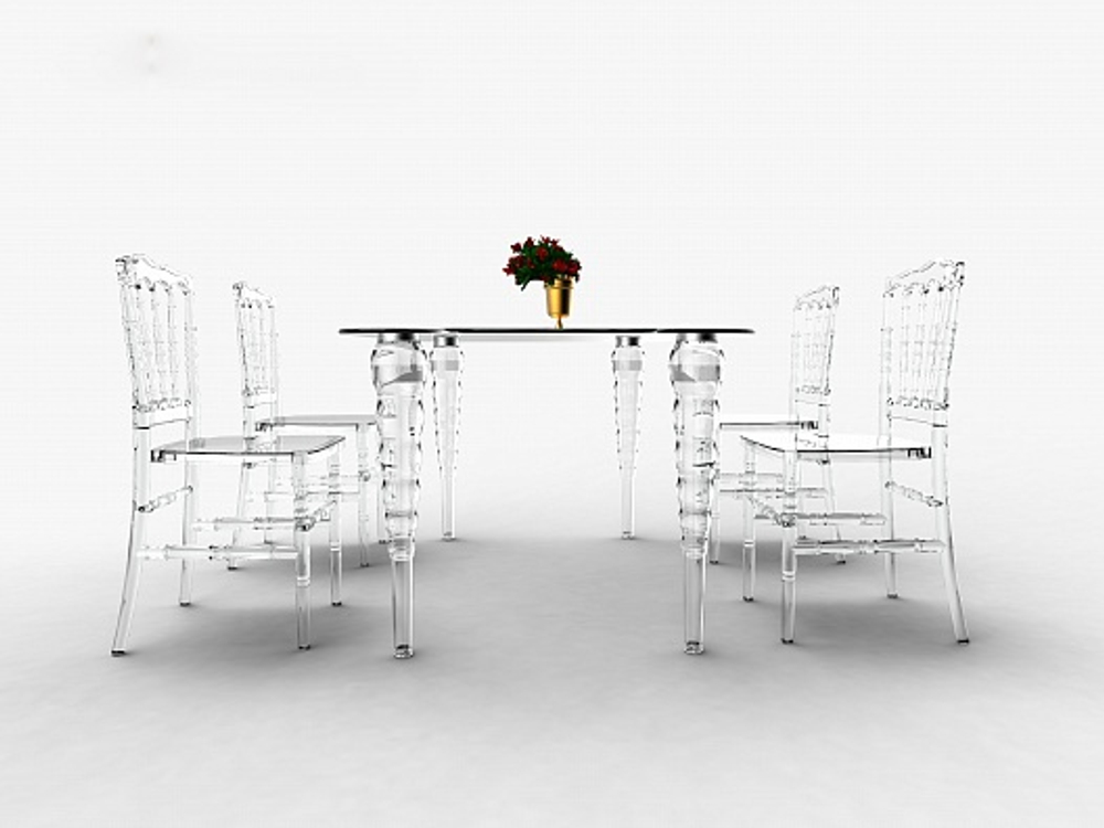 стол обеденный  post modern  table