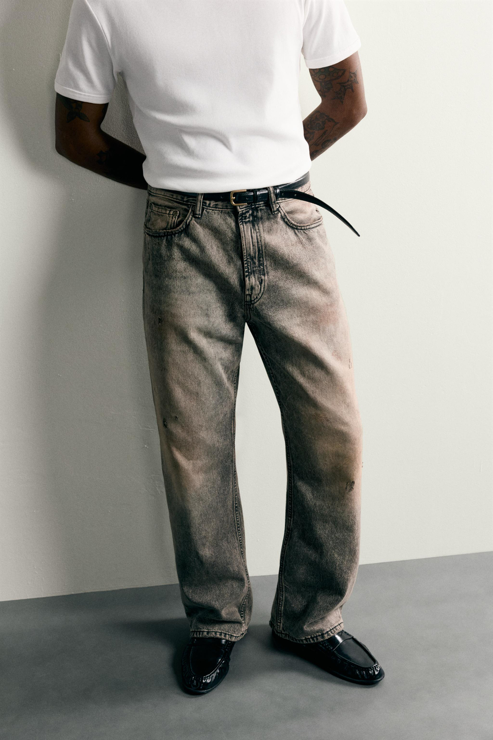 ДЖИНСЫ BAGGY FIT — ZARA · 3409/597
