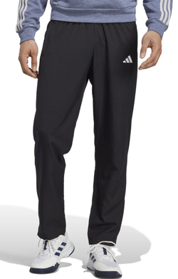 Мужские теннисные штаны Adidas Stretch Woven Tennis Pants - black