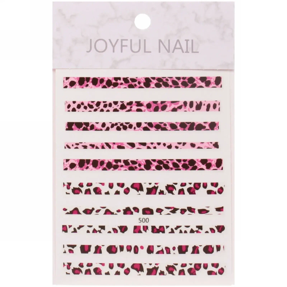 Наклейки переводные для нейл-арта «Nail Art Design», леопард, микс 3 дизайна, 12,5*8,5см