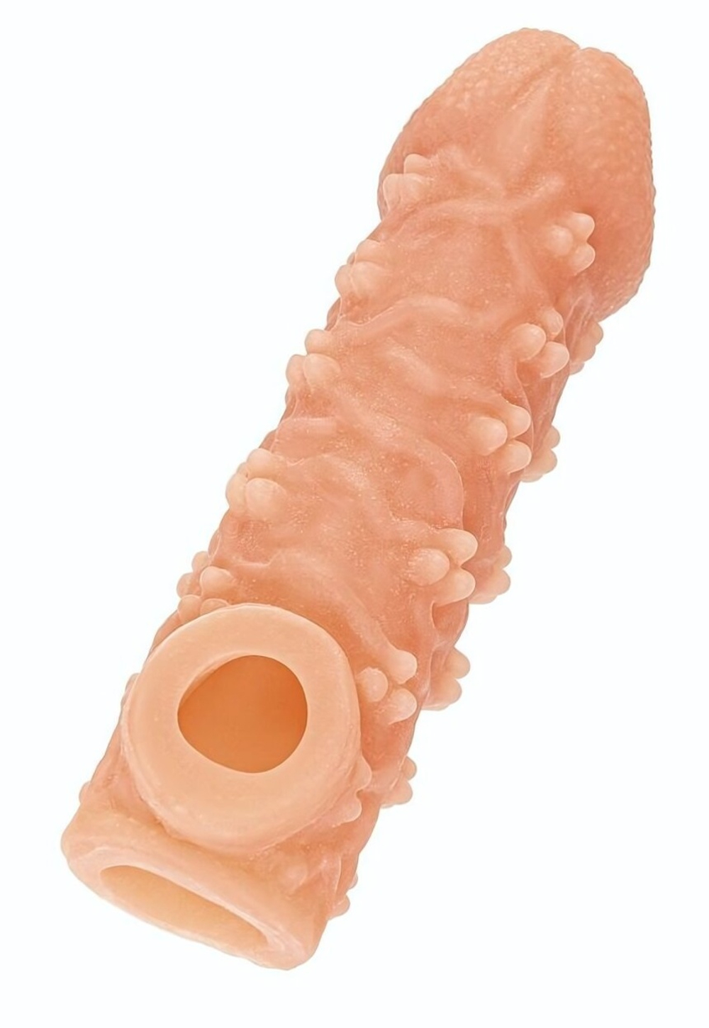 Насадка на пенис Cock Sleeve телесная с рельефом KOKOS CS-009-S