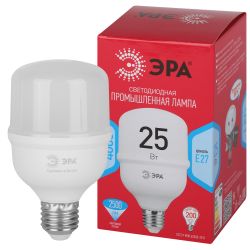 Лампа светодиодная POWER ЭРА RED LINE LED T70-25W-4000-E27 R 25Вт колокол нейтральный белый свет E27 | Лампы cветодиодные POWER