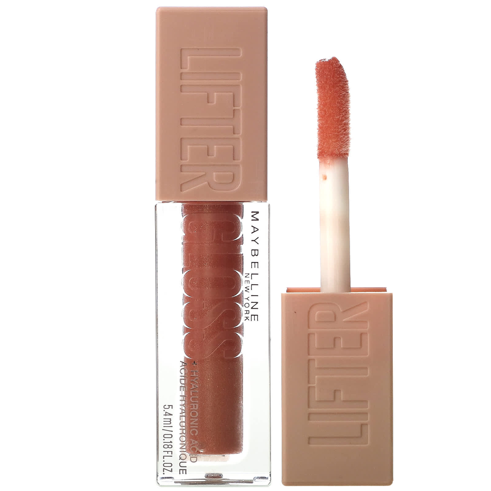Maybelline, Lifter Gloss с гиалуроновой кислотой, топаз 009, 5,4 мл (0,18 жидк. унц.)
