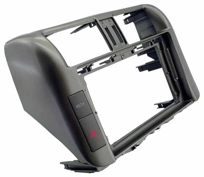 Магнитола для Toyota Land Cruiser Prado 150 2009-2013 (взамен 7" навигации) - Kuberg EW-9613-2 QLed, Android 13, Быстрейшая, CarPlay, SIM-слот